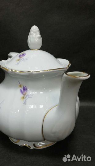 Фарфоровый сервиз Роза, Roschutz, ГДР, 60гг