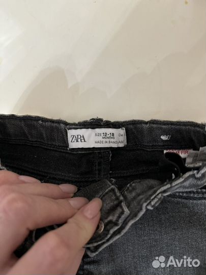 Джинсы для девочки zara 86
