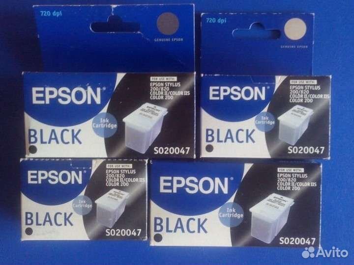 Картриджи для принтера Epson (Japan). Новые