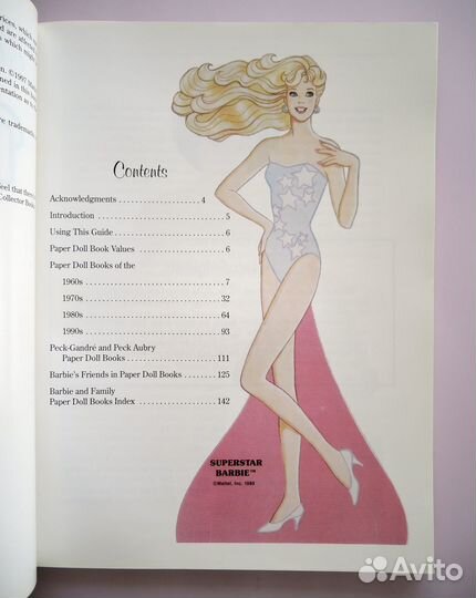 Книга Barbie Paper dolls Справочник 1997