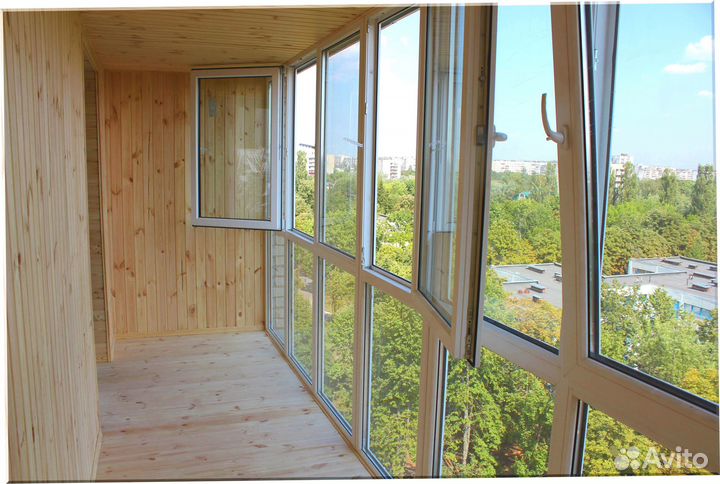 Окна с установкой