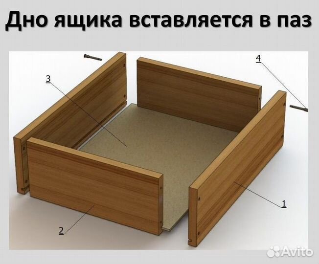 Стеллаж с ящиками в современном стиле
