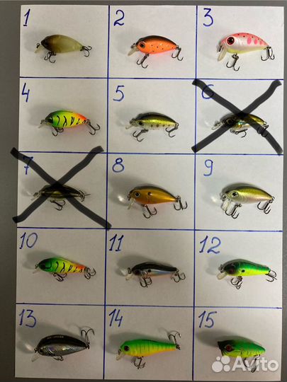 Японские воблеры