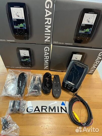 Эхолот Garmin Striker Vivid 4cv GT20