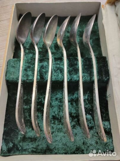 Чайные ложки мельхиор