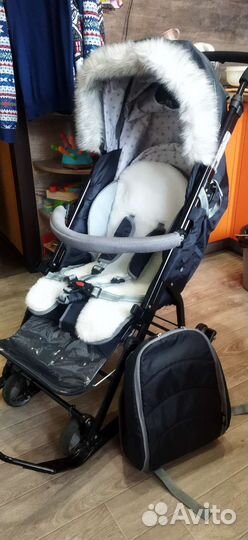 Коляска санки Ника 7 5S-K