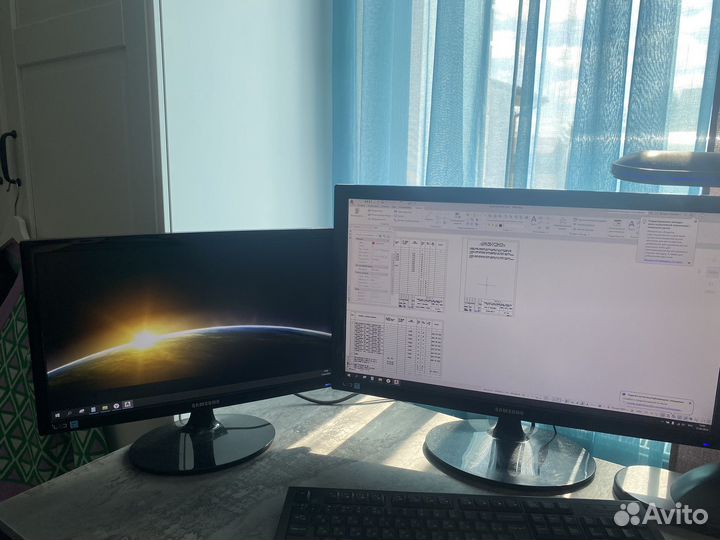 Монитор Samsung 24 и 19 дюймов