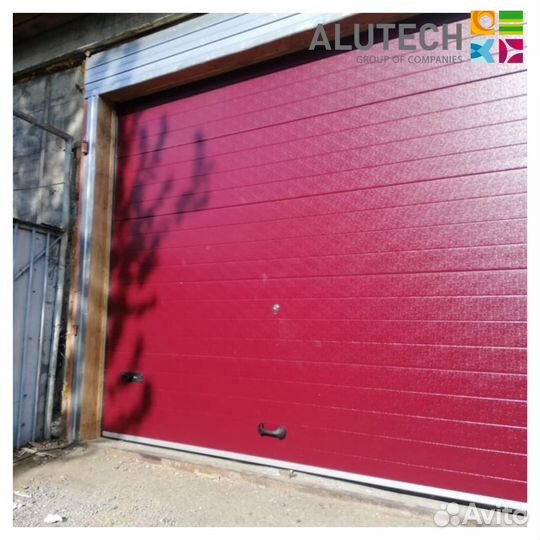 Гаражные ворота alutech