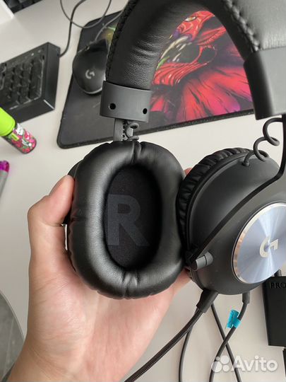 Наушники logitech g pro 10