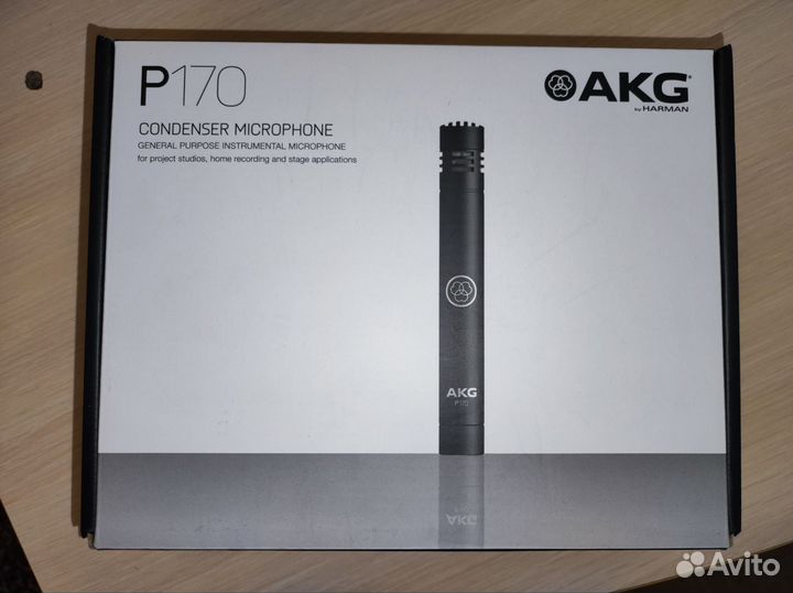 AKG P170 конденсаторный кардиоидный микрофон