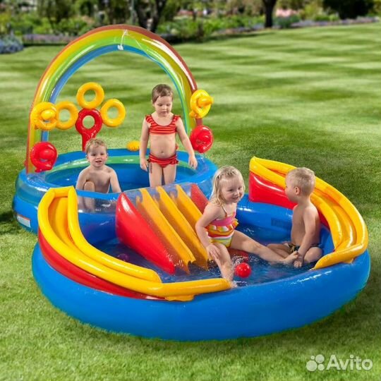 Детский водный игровой центр Intex «Радуга» 57453