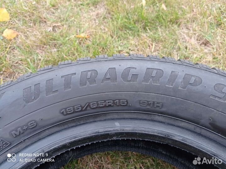 Goodyear UltraGrip 9 195/65 R15