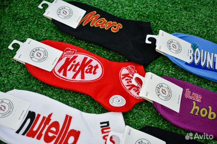 Носки женские цветные