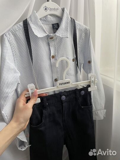 Рубашка на мальчика 110