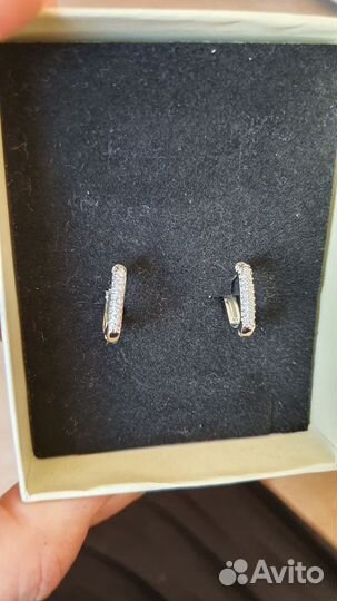 Серьги серебряные