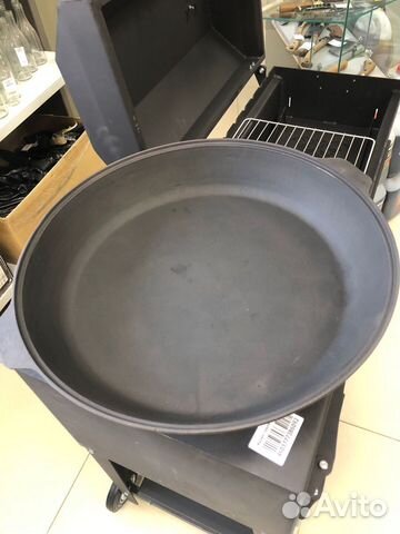 Сковорода чугунная жаровня 460х70мм