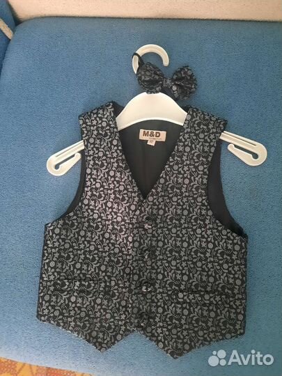 Рубашка и жилетка 104