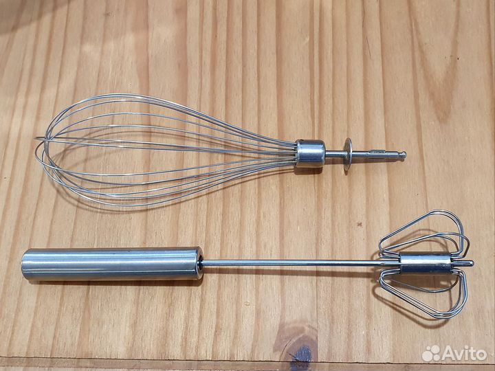 Венчик нажимной ручной и венчик от миксера