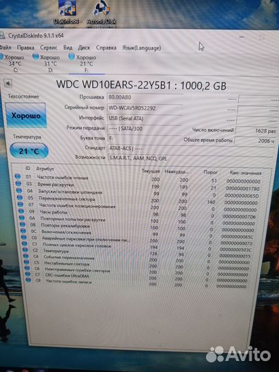 Жесткие диски 1 Тб