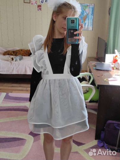 Школьный фартук и платье