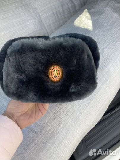 Мужская шапка военная