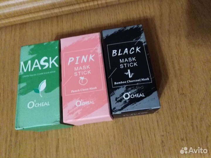 Маски для лица, тинт для губ, бальзам для губ