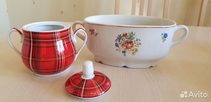 Чайники заварочные молочник сахарницы крышки СССР