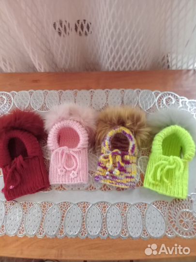 Шапочки для маленьких собак