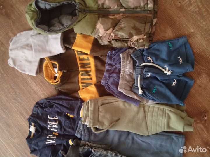 Вещи пакетом на мальчика 86