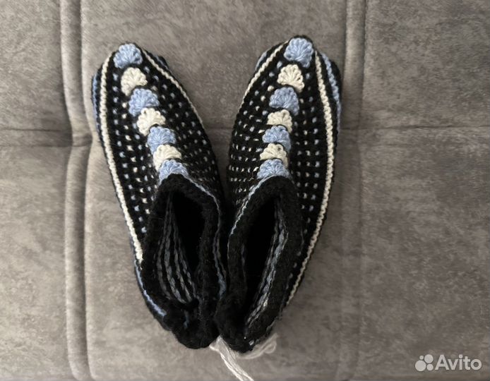 Вязанные носки