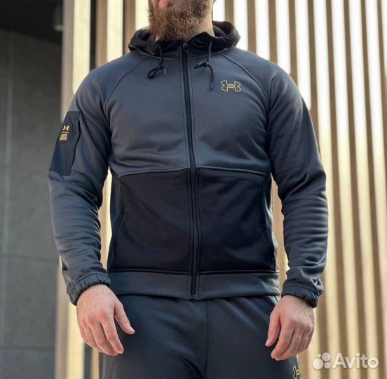 Спортивный костюм under armour на флисе