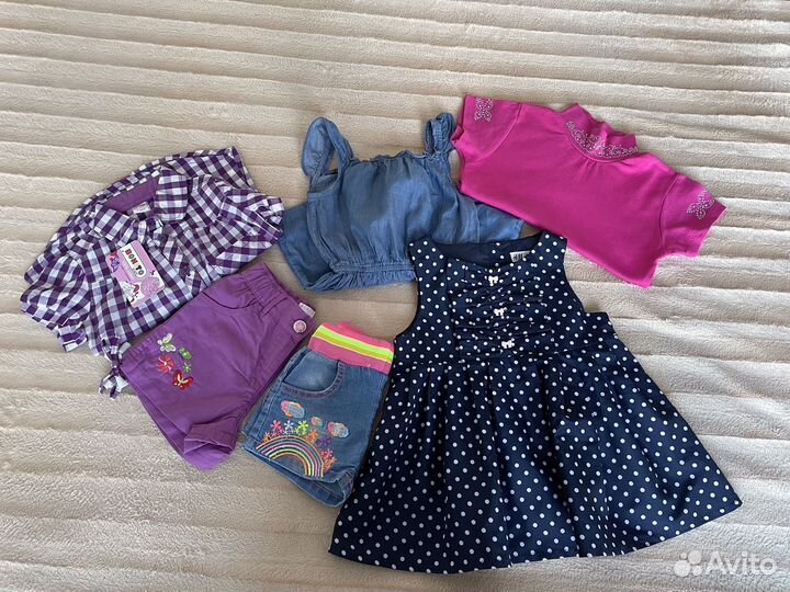 Детская одежда для девочки пакетом