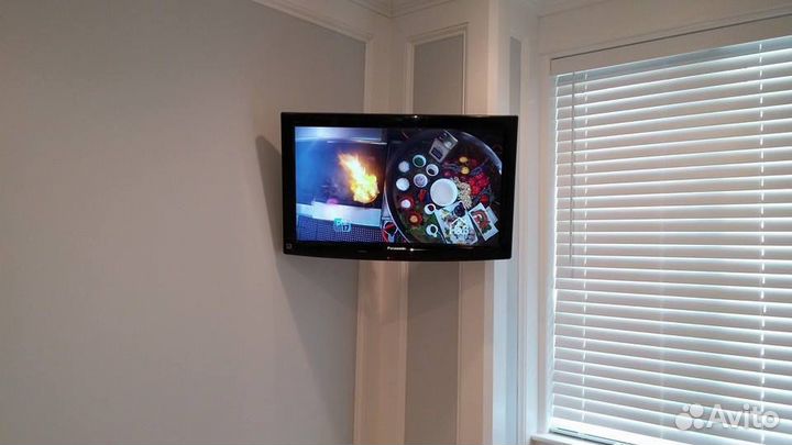 Установка телевизора на стену. тв кронштейны
