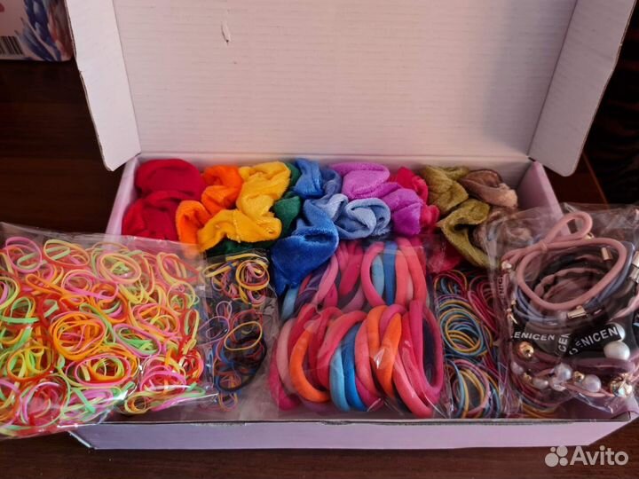Набор резиночек и заколок