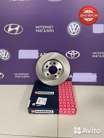 Диск тормозной перед. Volkswagen Polo (2010-2020)