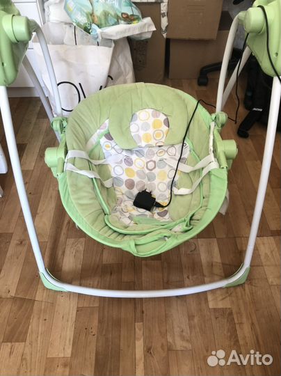 Детские качели шезлонг