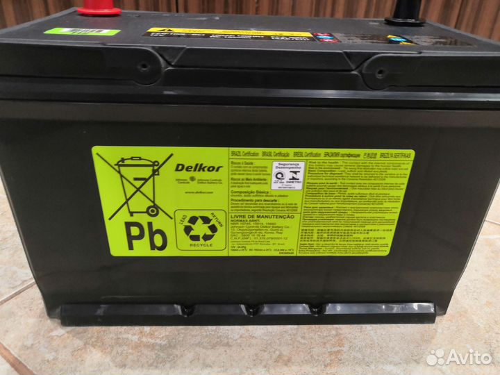 Аккумулятор автомобильный 100 ah