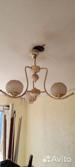Люстра потолочная бу
