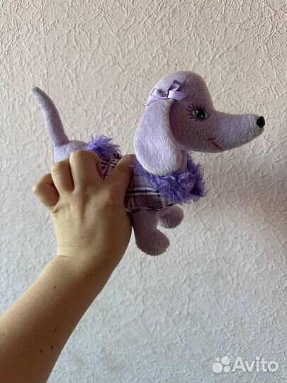 Purple Poodle Puppy(Барби собачка mattel)