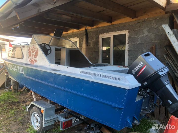 Катер Амур 2 + мотор Ямаха 85
