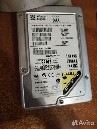 Нерабочие HDD диски и видеокарта