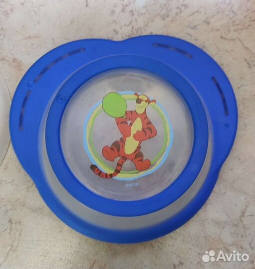 Тарелка детская глубокая, nuk, новая