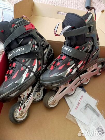 Роликовые коньки детские раздвижные