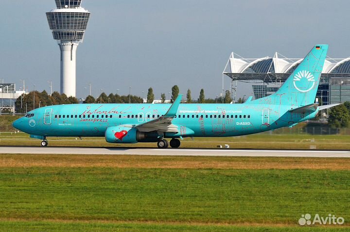 Модель самолета herpa 1:500 531832 Boeing 737