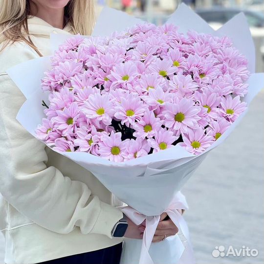 Букет из хризантем