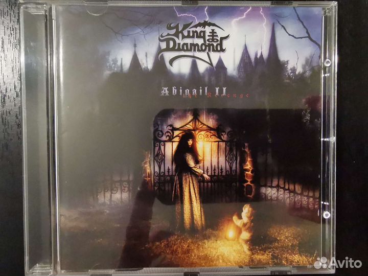 CD диски King Diamond, Megadeth, Ministry, Filter