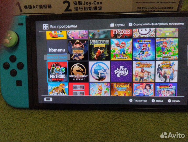 Nintendo switch oled прошитая