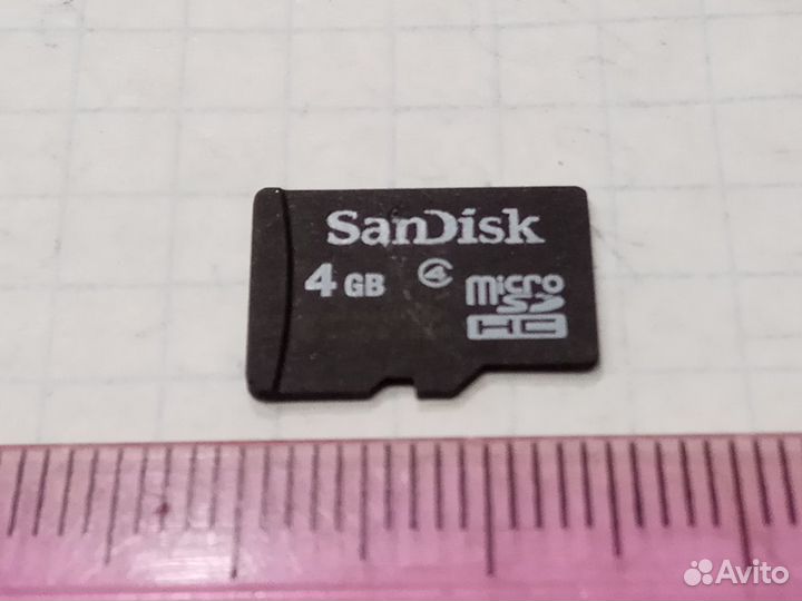 Карты памяти Micro SD, б/у