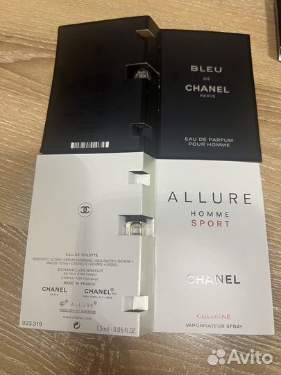 Ароматы Chanel мужские,оригинал