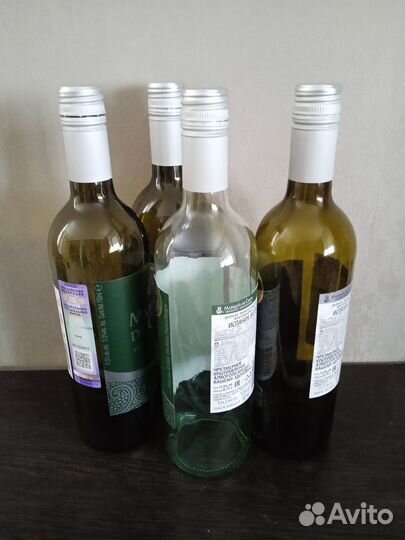 Пустые бутылки 0,75л/1л/0,3л